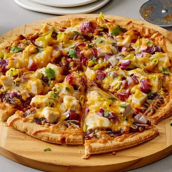 exit-caff - BBQ Chicken Pizza