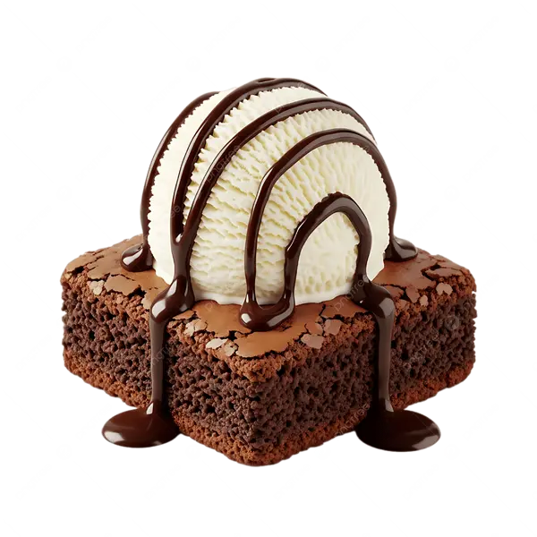 exit-caff - Brownie with Icecrea