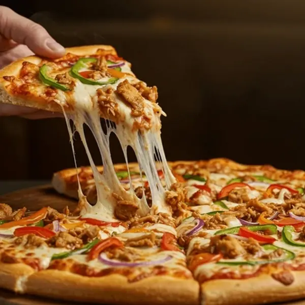 exit-caff - Classic chicken pizza