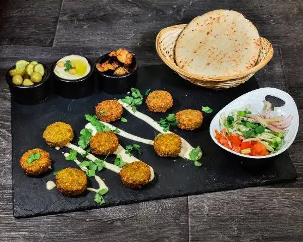 falafel-sahara - Assiette falafel