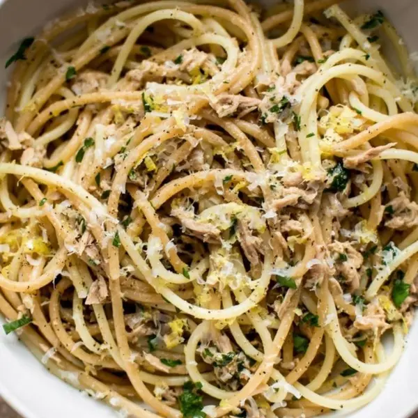 fasil-buna - ፓስታ በቱና /Spaghetti with Tuna