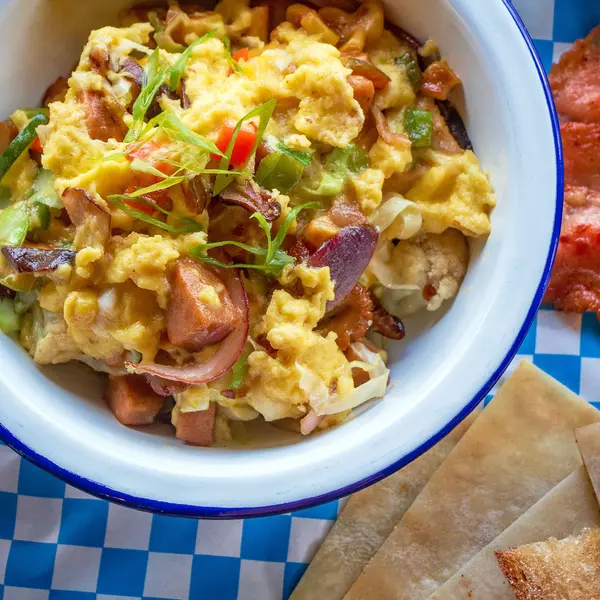 fin-fin-beach-shack - Scrambled Eggs - All the way