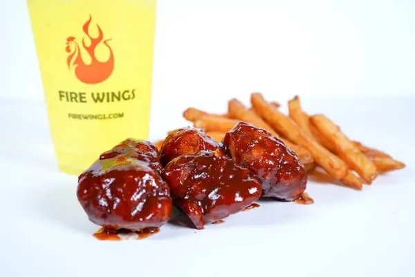 fire-wings - 4 PC BONELESS WINGS MINI MEAL