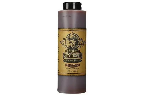 firehouse-subs - Captain Sorensen's Datil Pepper Hot Sauce