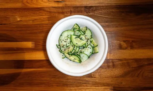 fish-face-poke-bar - Sunomono Cucumber Salad