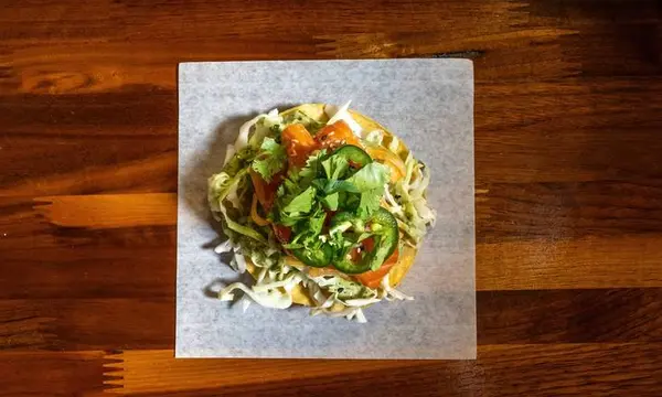 fish-face-poke-bar - Two Poke Tostadas