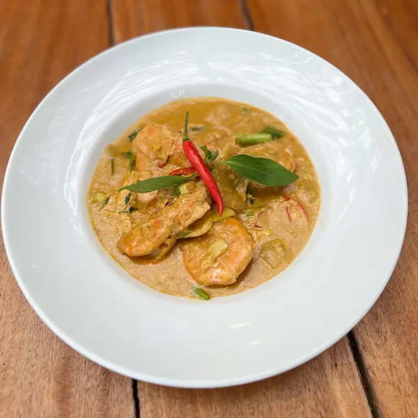 fishermans-restaurant-and-bar - House Special Yellow Curry King Prawn