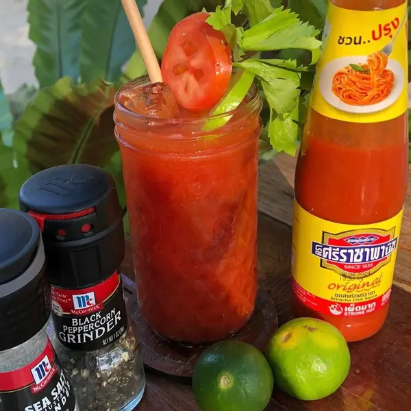 fishermans-restaurant-and-bar - Sriracha Bloody Mary