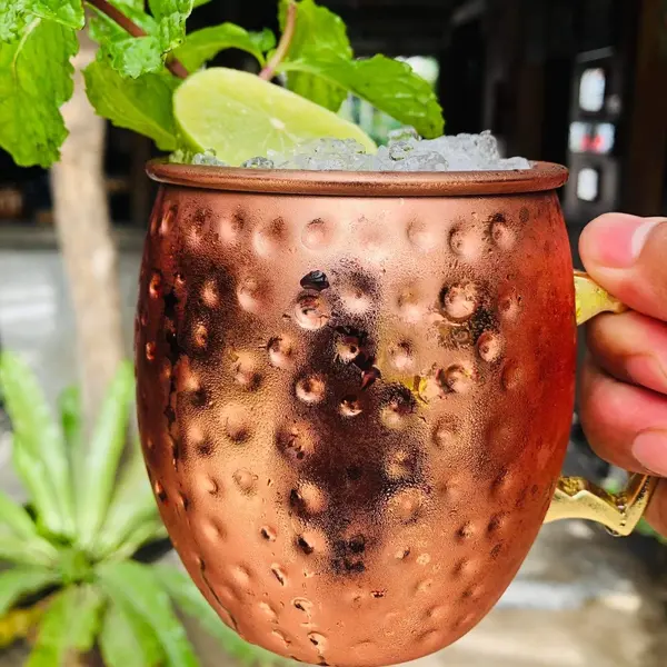 fishermans-restaurant-and-bar - Lavender Moscow Mule