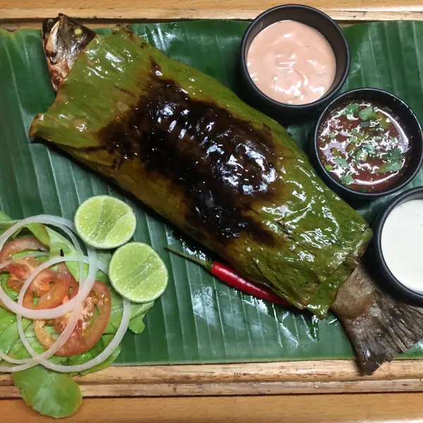 fishermans-restaurant-and-bar - Whole Fish White Snapper Grilled
