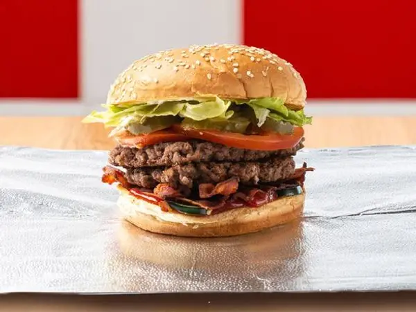 five-guys-les-halles - Bacon burger