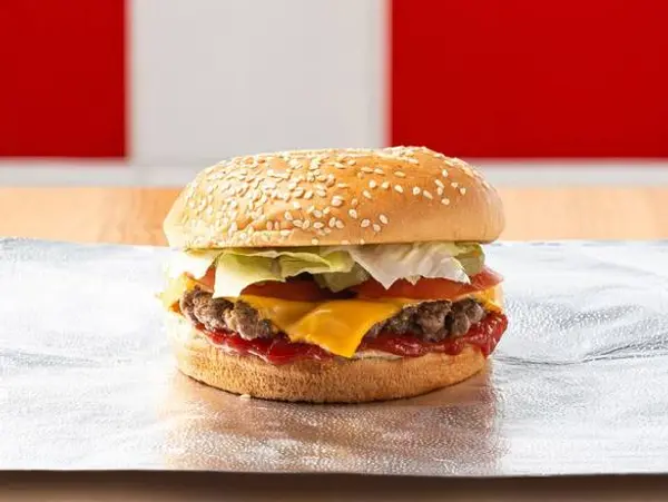 five-guys-les-halles - Little cheeseburger