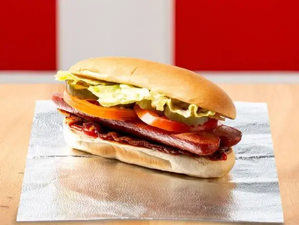 five-guys-les-halles - Bacon dog