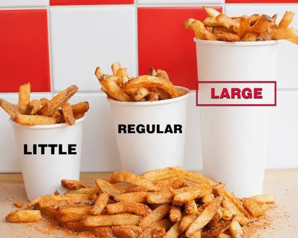 five-guys - Large Cajun Fries