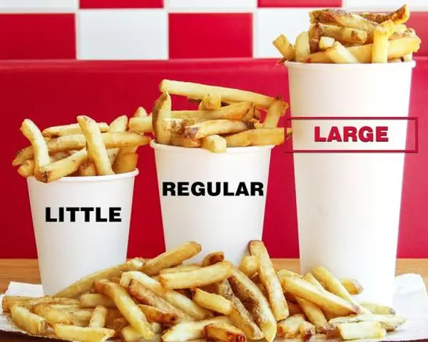 five-guys - Large Fries