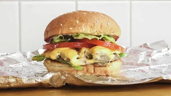 five-guys - Veggie Cheese Sandwich