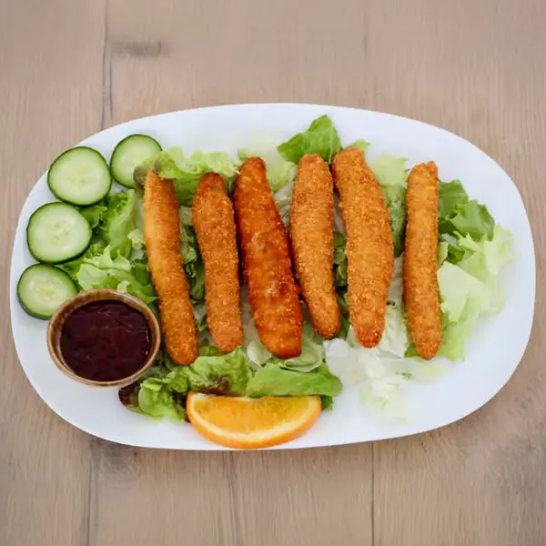 flame-taste-the-fire - Tiras de Frango com Molho Barbecue