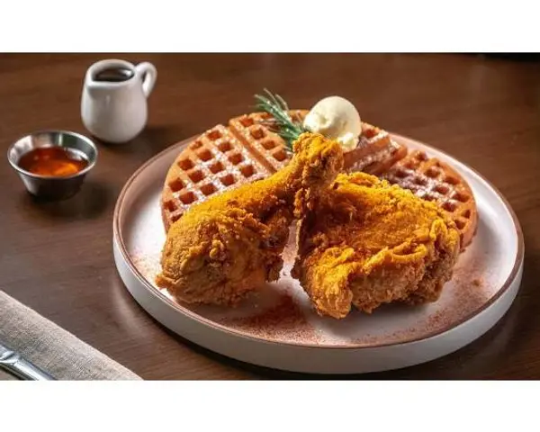 four-chairs - Chicken and Waffle