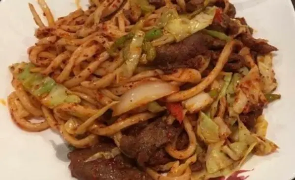 franks-noodle-house - Beef Hand-Pulled Noodles牛肉炒面