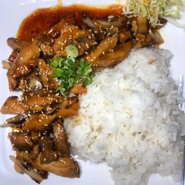 fukurou-ramen - Chicken Teriyaki mit Reis