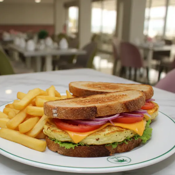 gadileh-resort-hotel-tadjurah - Sandwich aux œufs