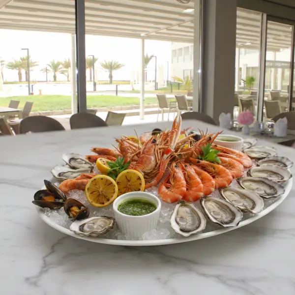 gadileh-resort-hotel-tadjurah - Plaisir de fruits de mer plein