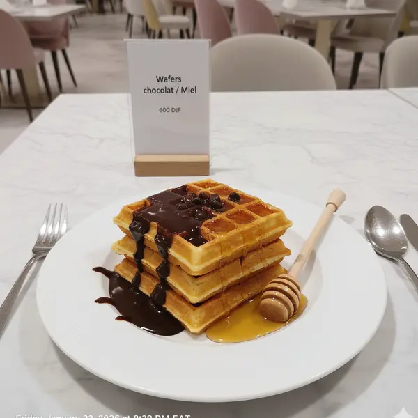 gadileh-resort-hotel-tadjurah - Wafers chocolat / Miel