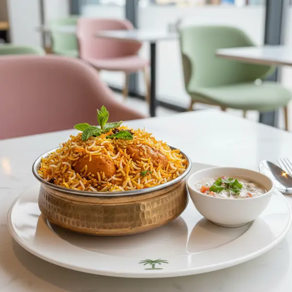 gadileh-resort-hotel-tadjurah - Poulet Biryani