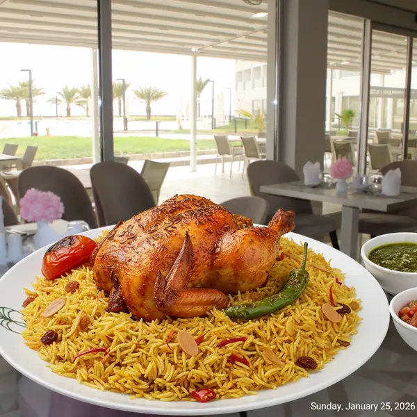 gadileh-resort-hotel-tadjurah - Mandi entier au poulet