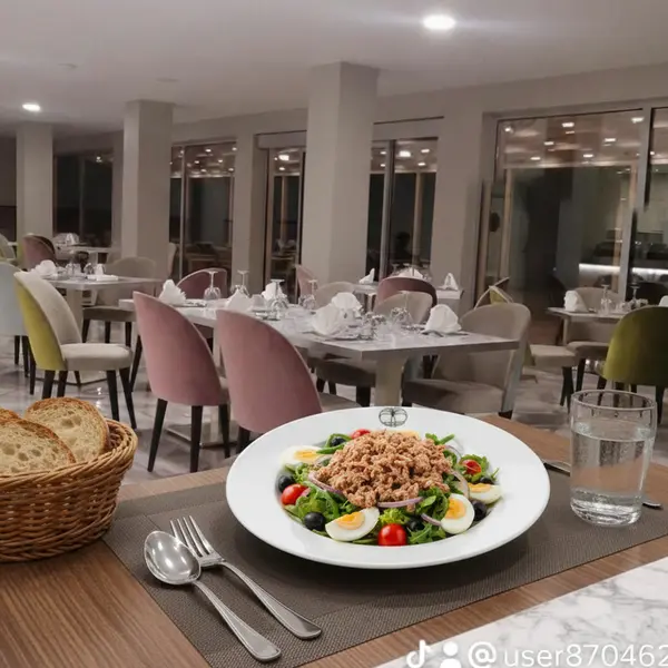 gadileh-resort-hotel-tadjurah - Salade niçoise