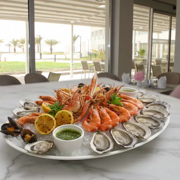 gadileh-resort-hotel-tadjurah - Moitié de la Surface de Fruits de Mer