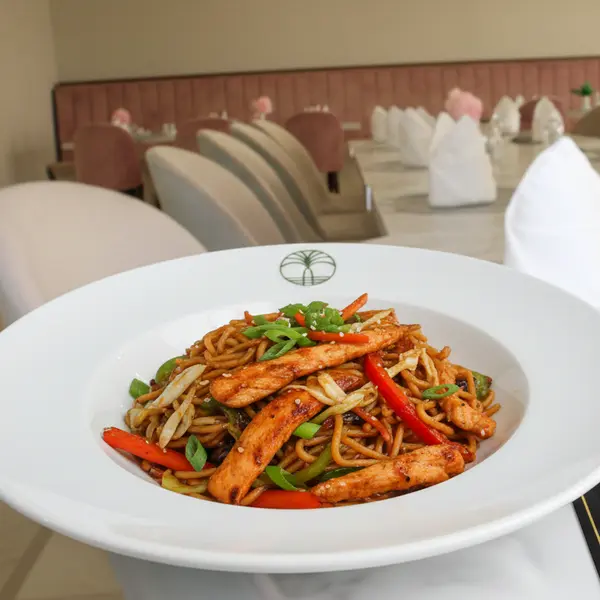 gadileh-resort-hotel-tadjurah - Nouilles au poulet haka