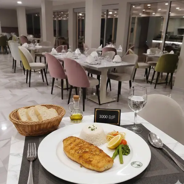 gadileh-resort-hotel-tadjurah - Poisson grillé