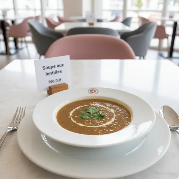 gadileh-resort-hotel-tadjurah - Soupe aux lentilles