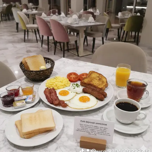 gadileh-resort-hotel-tadjurah - Petit-déjeuner américain