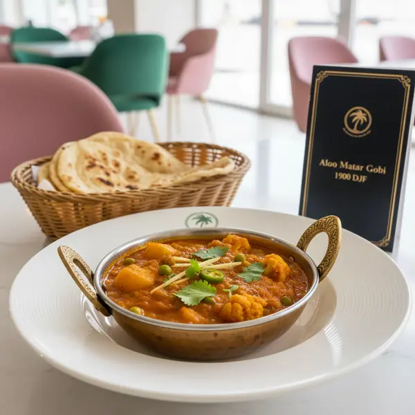 gadileh-resort-hotel-tadjurah - Aloo Matar OU Aloo Palak OU Aloo Gobi