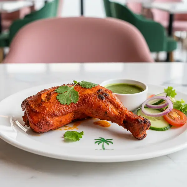 gadileh-resort-hotel-tadjurah - Poulet tandoori avec os (1 morceau)