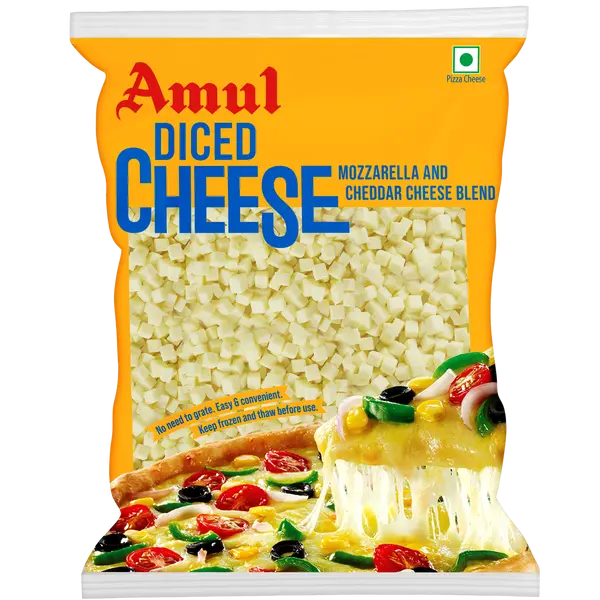 gayatri-fast-food - Amul Mozzarella Cheese [Diced]