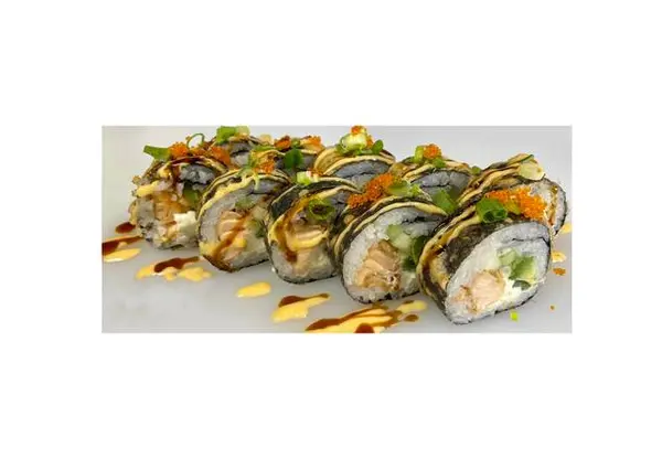 ggs-sushi-teriyaki - Salmon Tempura Roll