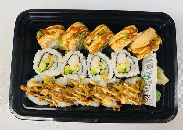 ggs-sushi-teriyaki - Assorted Fully Cooked Tray Three