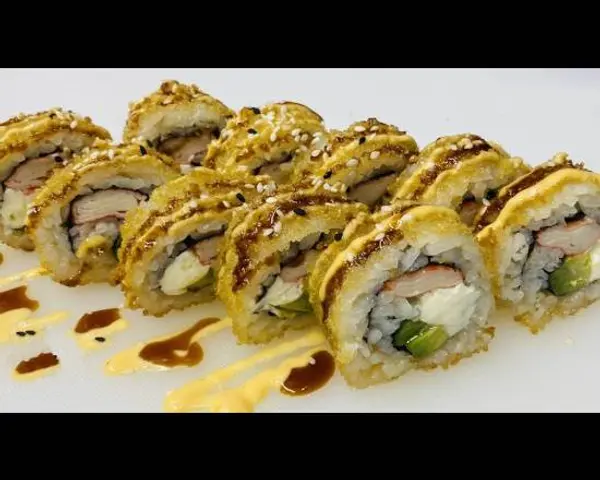 ggs-sushi-teriyaki - Tempura Philly Crab Roll