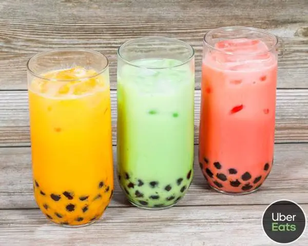 glaze-donuts-bagel-sandwiches - Flavored Bubble Tea (24 oz)