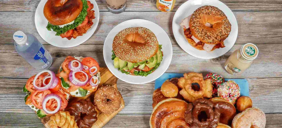 Menu image of Glaze donuts bagel sandwiches United States Restaurant San Francisco