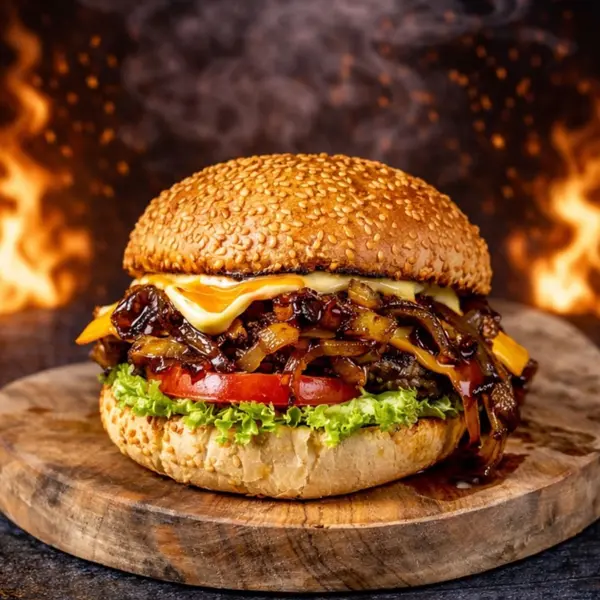 golden-burger-1 - Hollandaise Burger