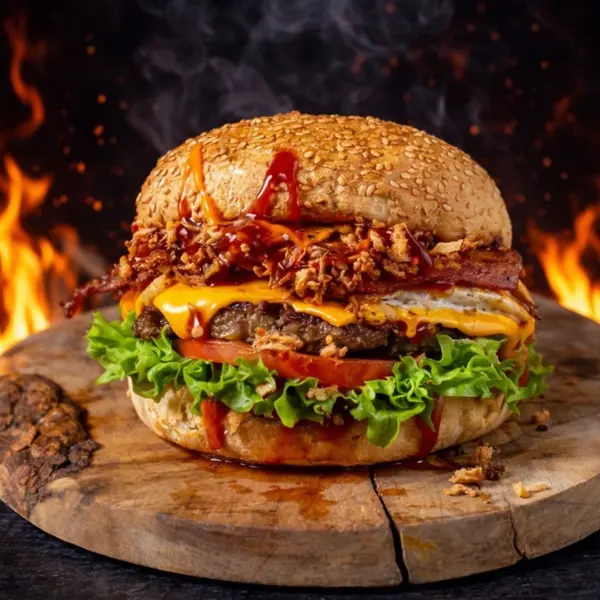 golden-burger-1 - BBQ Burger