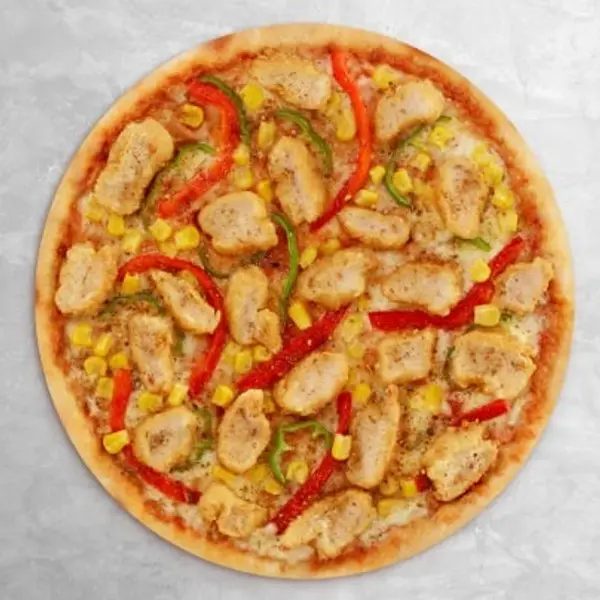 golden-teras - Tavuklu Alaturka Pizza