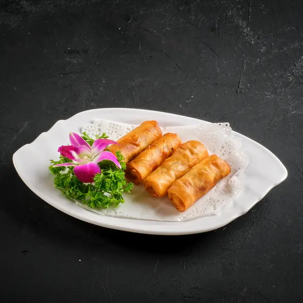 good-luck-hot-pot - N3-宫保鸡丁卷Kung Pao Chicken Chunkuan / Spring rolls