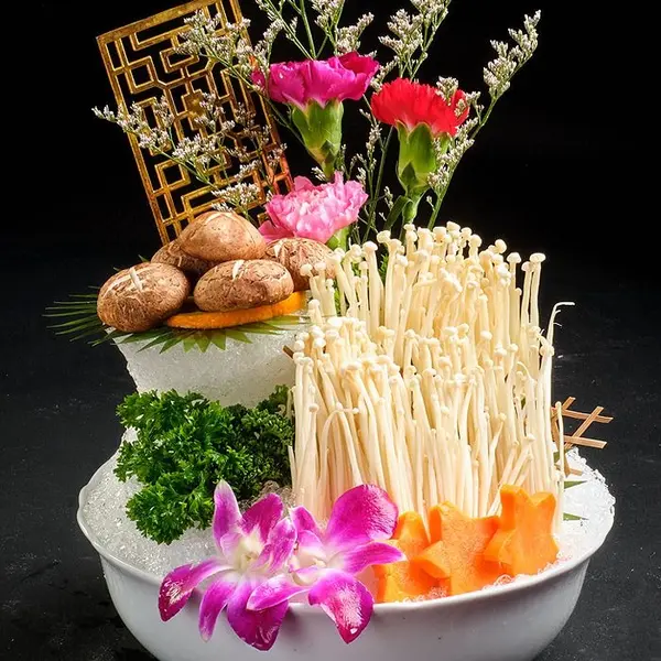 good-luck-hot-pot - J5-菌菇双拼 Mushroom Selection
