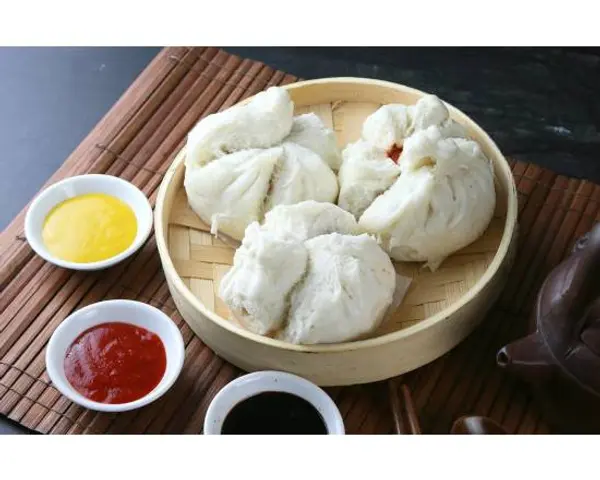 gourmet-kitchen - Steamed Pork and Veg Bun (3 pcs) 篜菜肉飽（3）