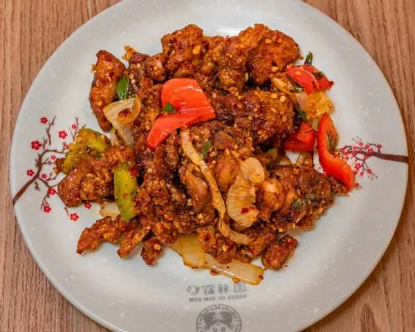 gourmet-kitchen - 18. Szechuan Spicy Chicken 招牌川辣鸡